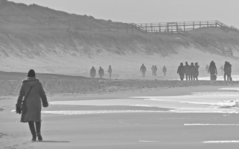 Menschen am Strand 8